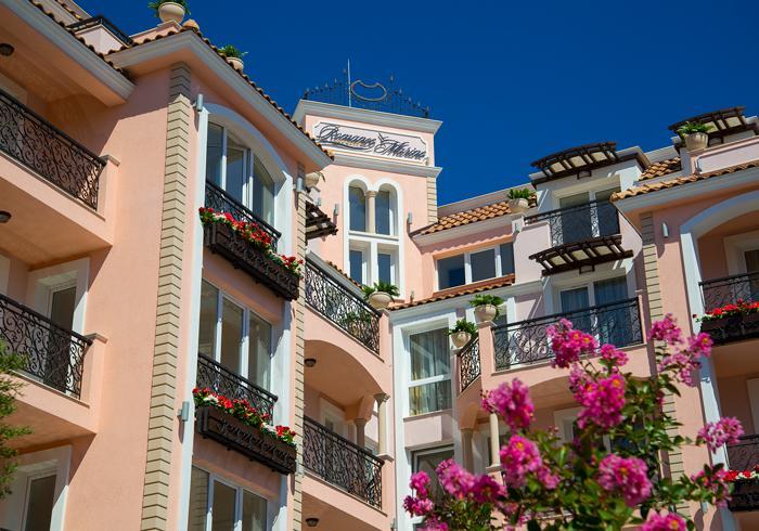 Romance Marine Aparthotel Slăntjev Brjag Exteriör bild