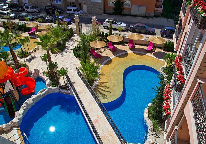Romance Marine Aparthotel Slăntjev Brjag Exteriör bild