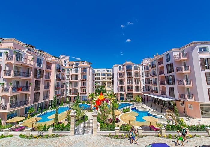 Romance Marine Aparthotel Slăntjev Brjag Exteriör bild