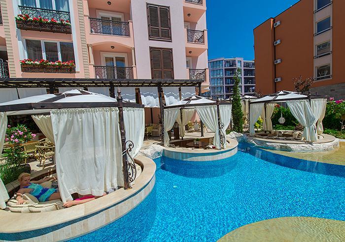 Romance Marine Aparthotel Slăntjev Brjag Exteriör bild