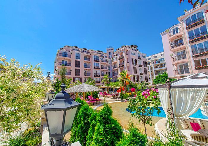 Romance Marine Aparthotel Slăntjev Brjag Exteriör bild